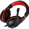 SLUŠALICE GAMING ŽIČNE MARVO H8321 CRNE +2X3.5 MM