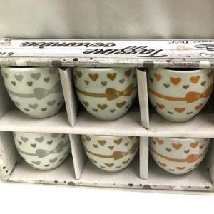 Šalica za espresso kavu set 6 komada ( model mašna )
