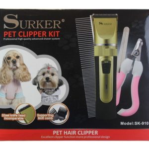 Set za šišanje dlaka za kućne ljubimce Model SURKER SK-910 (na punjenje)