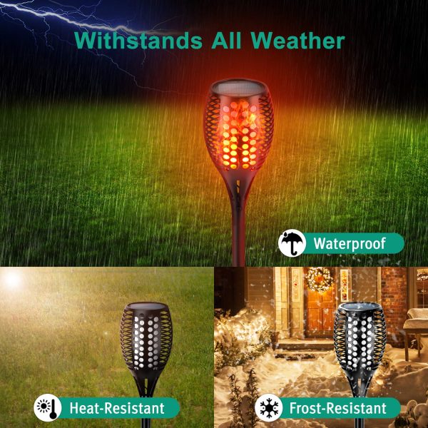 Solar Led Tourch Lamp- prekrasna dekoracija za Vaš vrt - Slika 6