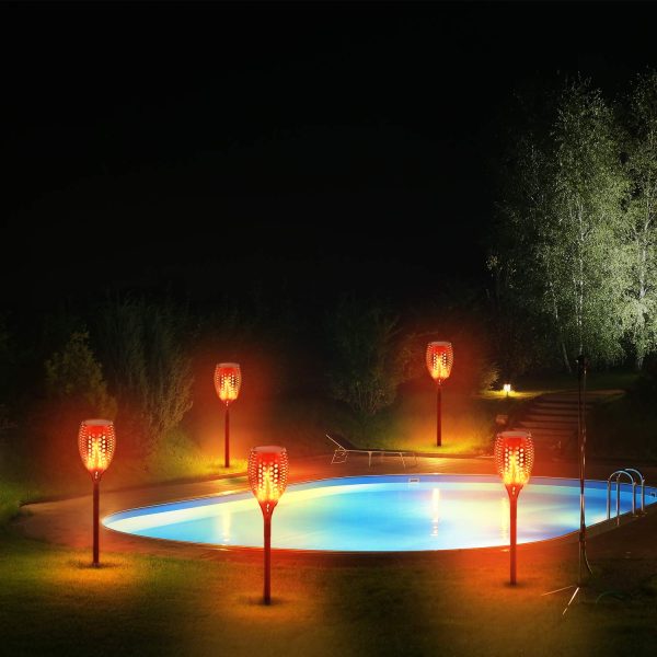 Solar Led Tourch Lamp- prekrasna dekoracija za Vaš vrt - Slika 5