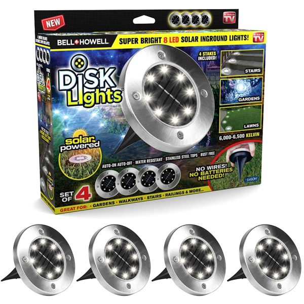 Vanjsko osvjetljenje disk 8-LED verzija ( 4 komada ) - Slika 4