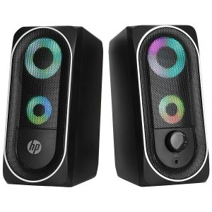 ZVUČNICI HP DHE-6001 3.5 mm LED CRNI