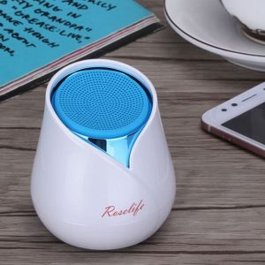 ZVUČNIK PRIJENOSNI BEŽIČNI BLUETOOTH ROSE PLAVI